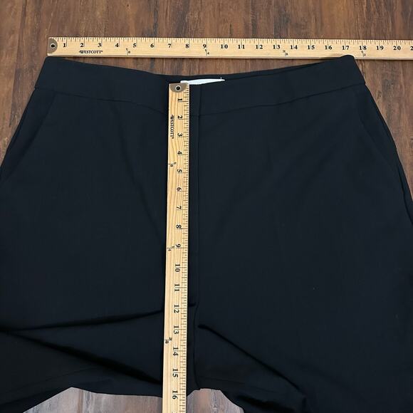 ANTHROPOLOGIE EXQUISE Trouser Pants Black HR Straight Leg Preppy NWT - Picture 14 of 16